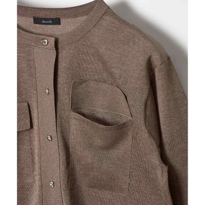 新品 allureville スパークシアーパッチポケット カーディガン スパークシアーパッチポケットカーディガン | allureville