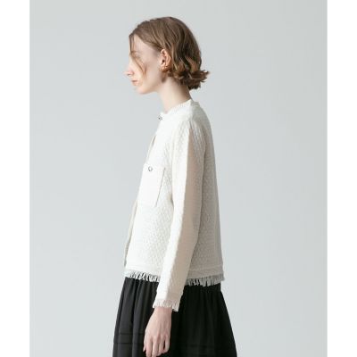 ギマテープフリンジカーディガン | allureville (Women)/アルアバイル