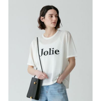 ＜allureville (Women)＞刺繍シアーニットプルオーバー