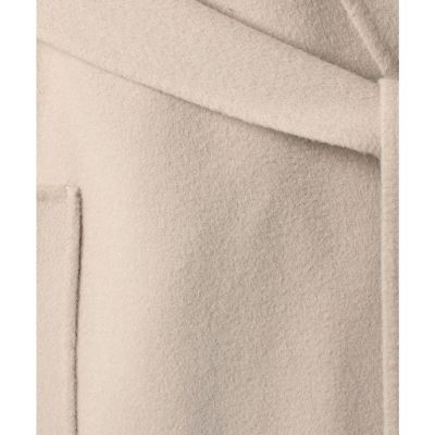 カシミヤ混リバーショールカラーコート | allureville (Women