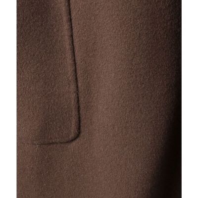 カシミヤ混リバーショールカラーコート | allureville (Women
