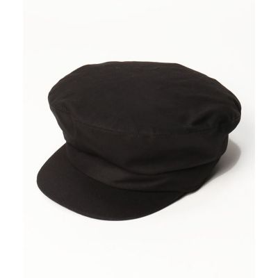 allureville (Women)/アルアバイル コットンツイルマリンハット 95ブラック 帽子【三越伊勢丹/公式】