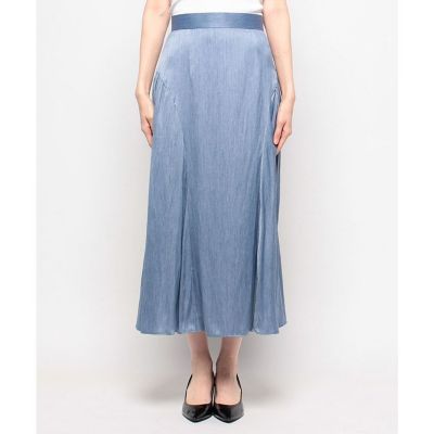 カッセンデニムサイドギャザースカート | allureville (Women