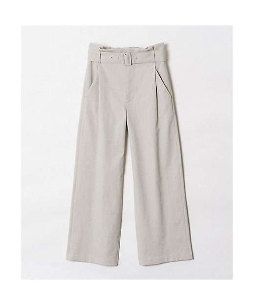 シェルタリングビッグバックルパンツ | allureville (Women シェルタリングビッグバックルパンツ | allureville (Women