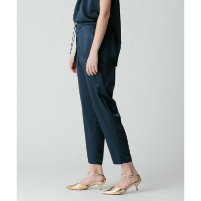 サテンイージーパンツ | allureville (Women)/アルアバイル | 三越