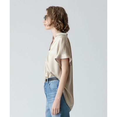 スキッパーステップヘムブラウス | allureville (Women