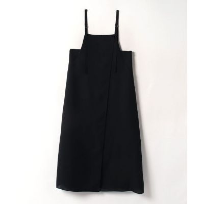 ＜allureville (Women)＞トリアセツイルラップサロペットワンピース