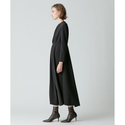 ダブルクロスアシンメトリーナローワンピース | allureville (Women