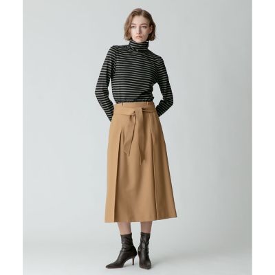 ウールボーダータートルプルオーバー | allureville (Women