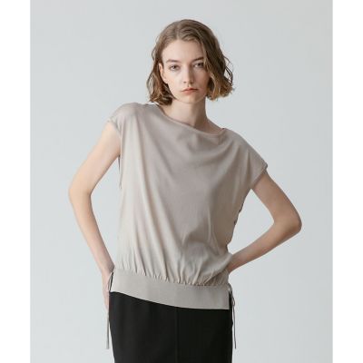 ＜allureville (Women)＞サイドレースアッププルオーバー