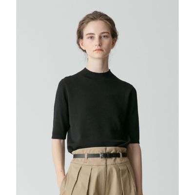 ＜allureville (Women)＞ソウバリモックネックプルオーバー