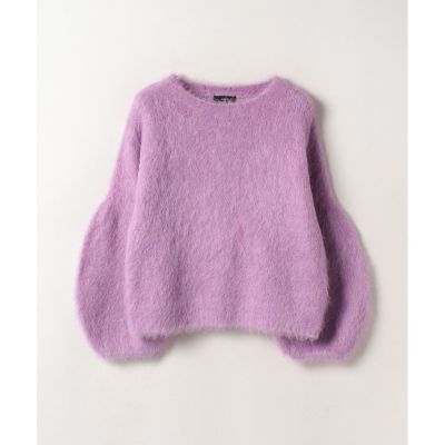 アルアバイル　ルルウィルビー アルパカシャギーバルーンプルオーバー アルパカシャギーバルーンプルオーバー | allureville (Women