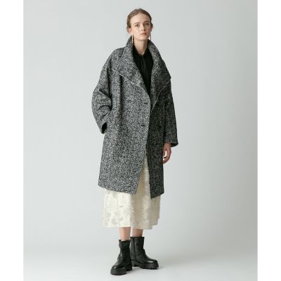 ビッグヘリンボーンタックコート | allureville (Women)/アルアバイル