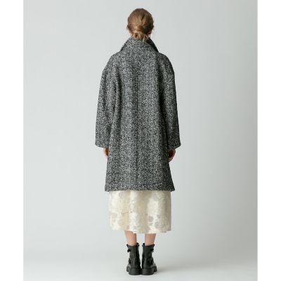 本日限定限界値下げ❗️超美品 オールドイングランドピーコートサイズ36 セール】〈3WAY〉Super140s メルトンラップオーバーサイズスタンド