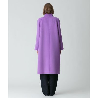 ビーバースタンドカラーコート | allureville (Women