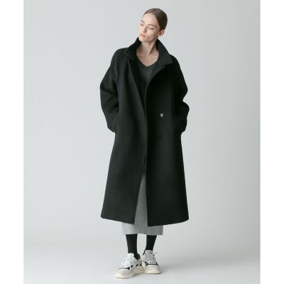 ビーバースタンドカラーコート | allureville (Women