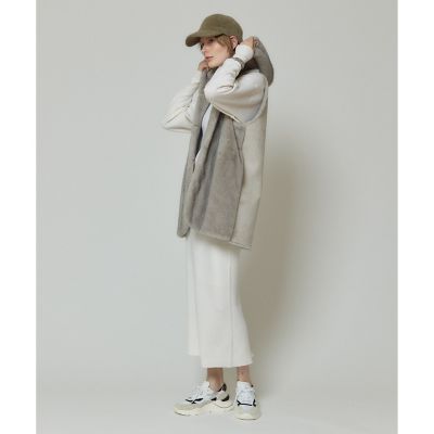 フェイクミンクフーディジレ | allureville (Women)/アルアバイル