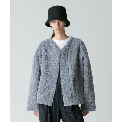 フェイクプードルファーブルゾン | allureville (Women)/アルアバイル  