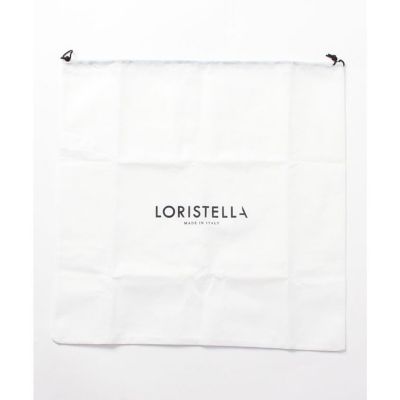 【ＬＯＲＩＳＴＥＬＬＡ　ｐｅｒ　ａｌｌｕｒｅｖｉｌｌｅ】バンブーハンドルフロントステッチバッグ