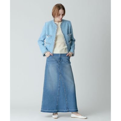 セットアップ対応商品】ジオリカラメツイード4ポケットジャケット