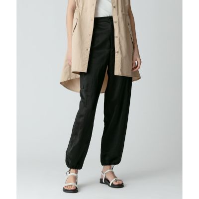 新品 タグ付き アルアバイル カーゴパンツ オーガニックコットンギャバカーゴパンツ | allureville (Women