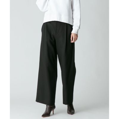 ◇ウールライクポリＢＩＧバックルパンツ