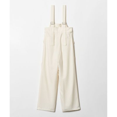 ピンストライプサロペットパンツ | allureville (Women