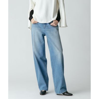 ＜allureville (Women)＞◇デニムオーバルラインパンツ