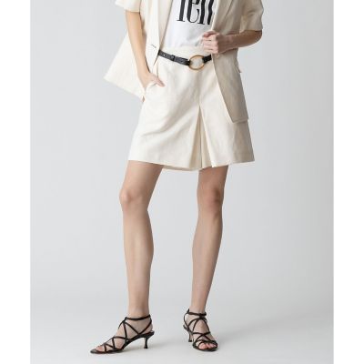 allureville 白黒ツイードショートパンツ サイズ1(S) セットアップ対応商品】サイドタブショートパンツ|allureville