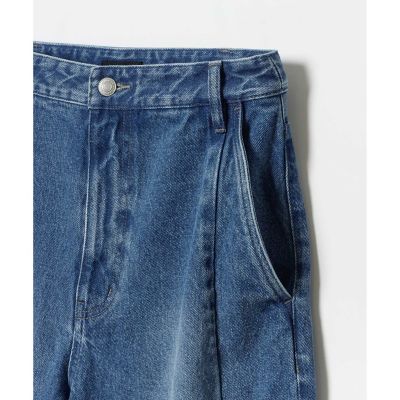 デニムフリンジヘムオーバルパンツ|allureville OFFICIAL SITE