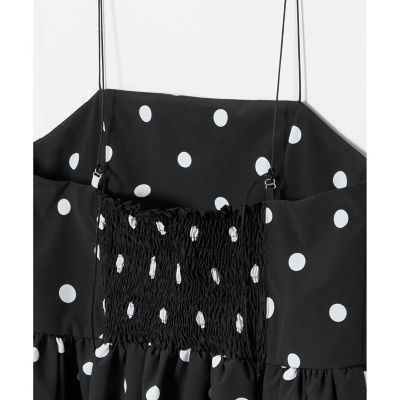 タイプライターチンツキャミソールワンピース | allureville (Women