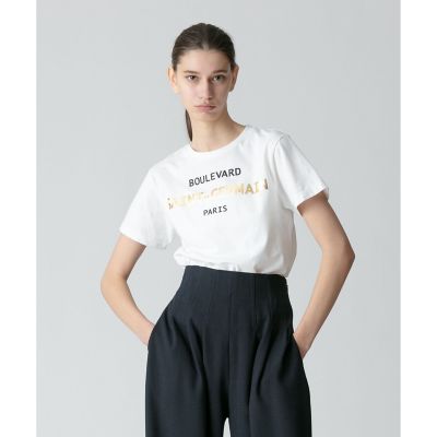 ＜allureville (Women)＞箔ロゴＴＥＥ