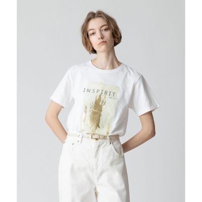＜allureville (Women)＞ブラッシュ箔ＴＥＥ
