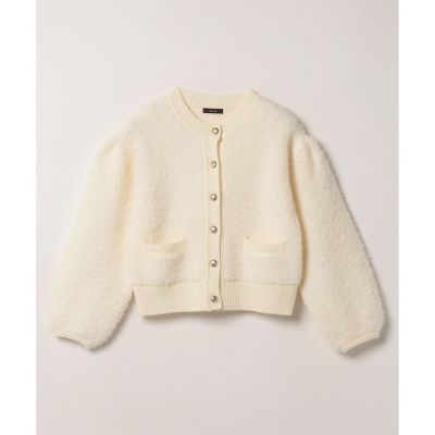 ＜allureville (Women)＞ブークレータックスリーブ　カーディガン