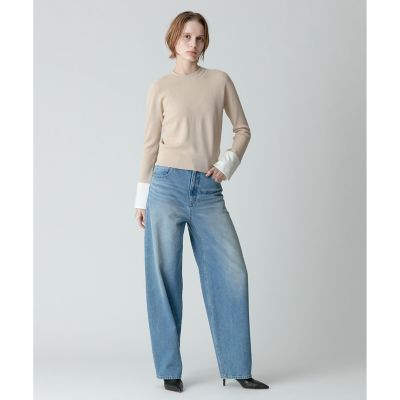 シャツカフスコンビプルオーバー | allureville (Women
