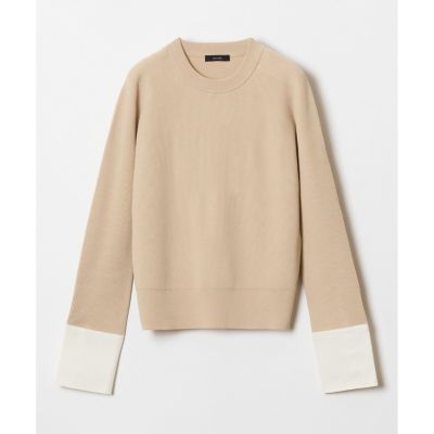 シャツカフスコンビプルオーバー | allureville (Women