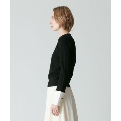 allureville シャツカフスコンビプルオーバー シャツカフスコンビプルオーバー|allureville OFFICIAL SITE