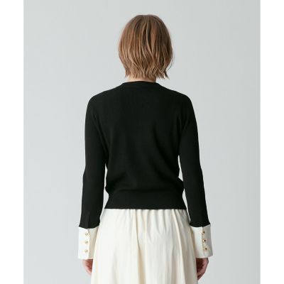 シャツカフスコンビプルオーバー | allureville (Women