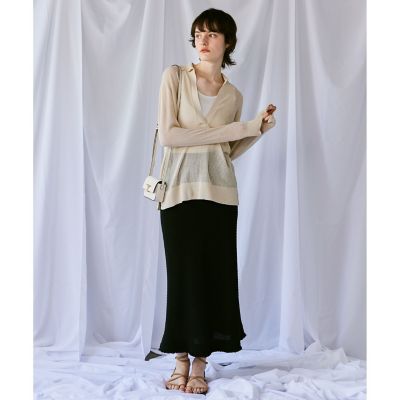 シアーカノコスキッパーネック　プルオーバー