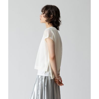 allureville / アルアバイル ドライモヘヤメッシュプルオーバー ドライモヘヤメッシュプルオーバー | allureville (Women