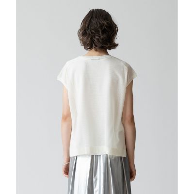 メッシュフレンチスリーブ プルオーバー | allureville (Women