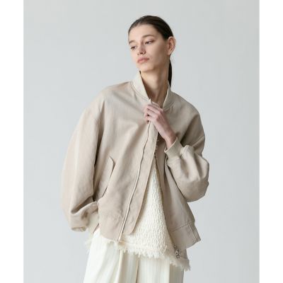 美品 アルアバイル ナイロンツイルMA-1 ブルゾン ジャケット 羽織り ナイロンツイルロングMA-1|allureville OFFICIAL SITE / ONLINE