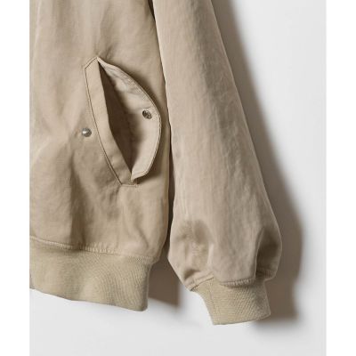 美品 アルアバイル ナイロンツイルMA-1 ブルゾン ジャケット 羽織り ナイロンツイルMA－1 | allureville (Women)/アルアバイル