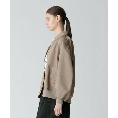 美品 アルアバイル ナイロンツイルMA-1 ブルゾン ジャケット 羽織り ナイロンツイルMA-1|allureville OFFICIAL SITE / ONLINE SHOP