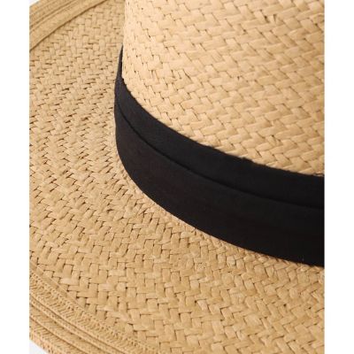 手編みポークパイハット