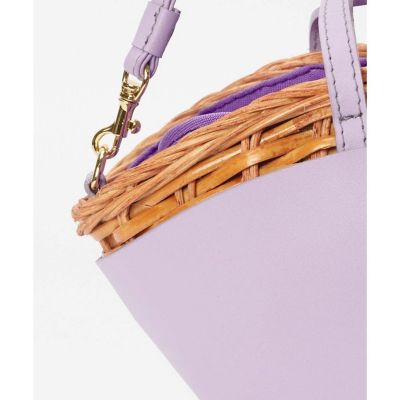 最終お値下げ【美品】アルアバイル レザーコンビカゴバッグ 最終お値下げ【美品】アルアバイル レザーコンビカゴバッグ
