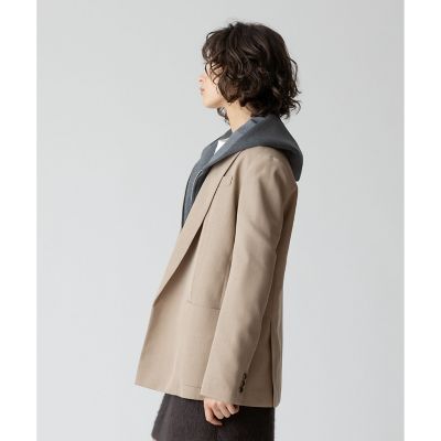 ウールボタンレスジャケット | allureville (Women)/アルアバイル