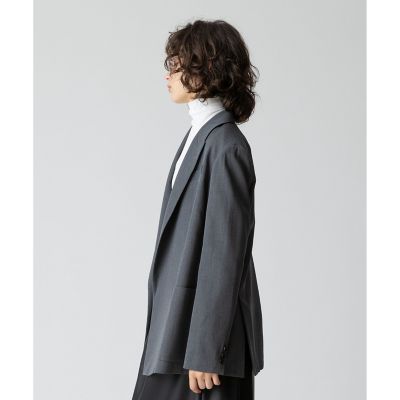 ウールボタンレスジャケット | allureville (Women)/アルアバイル
