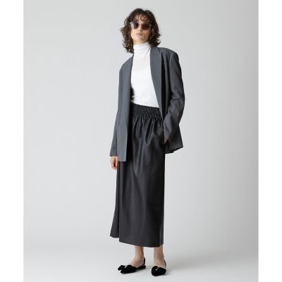 ウールボタンレスジャケット | allureville (Women)/アルアバイル