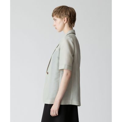 美品　heve ベルスリーブジャケット　アイボリー 1-172666.jpg